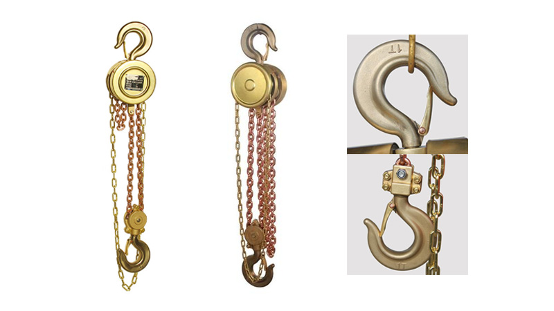 Explosionsgeschützter Handaufzug sorgt für Sicherheit in der Düngemittelfabrik