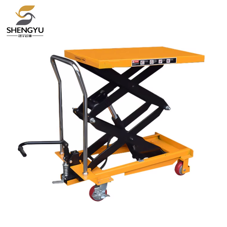 500 kg hydraulische Hebeplattform