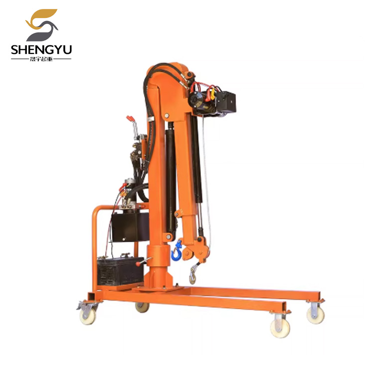 Mobiler elektrischer hydraulischer Fahrzeugkran